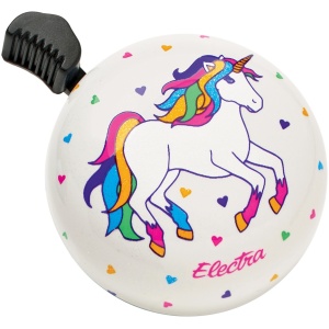 Electra Domed Ringer Unicorn - Hvid