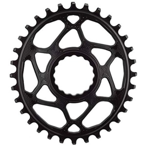 Absolute Black Oval Boost Shimano DM - 30T - Sort