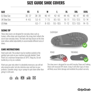 GripGrab Dryfoot Waterproof Everyday Shoe Cover 2 - Sort