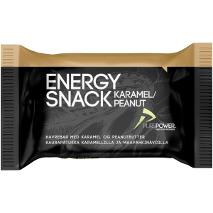 PurePower Energy Snack Karamel & Peanut - 60g