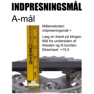 Kranksæt Nexus 33T 4-Kantet Aksel Alu