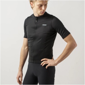 GripGrab Gravelin Merinotech SS Jersey - Sort