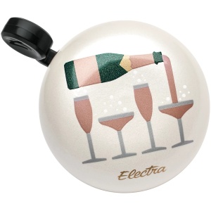 Electra Domed Ringer Champagne - Hvid