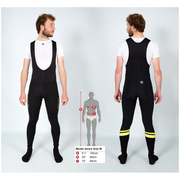 Endura Windchill Bibtight - Sort - Image 6