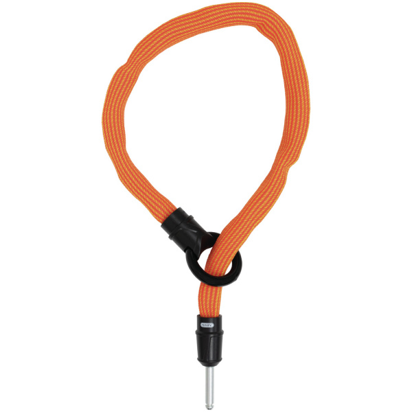 Abus IVY 6mm plugin til ringlås - 100cm - Orange