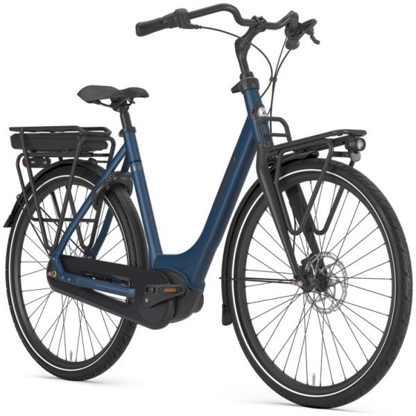 Gazelle Paris C7 Urban (400Wh) - 49cm - Blå (Mallard Blue) - Image 2