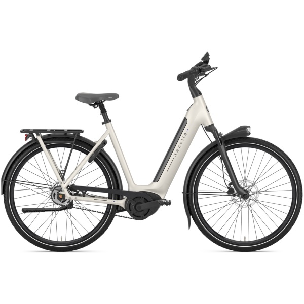 Gazelle Arroyo C5 Elite (600Wh) - 49cm - Hvid (Ivory White)