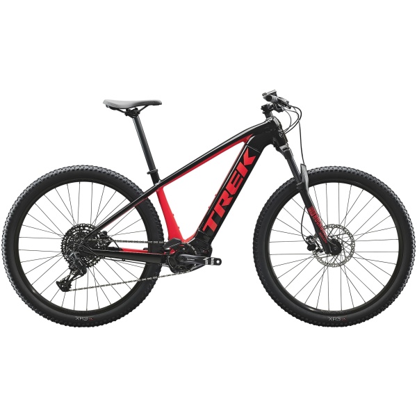 Trek Powerfly 5 - Large - Sort/Rød