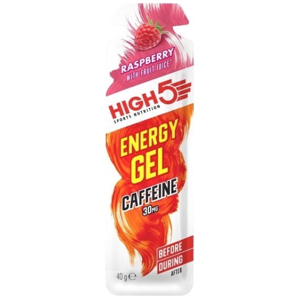 High5 EnergyGel Raspberry Plus - 40g