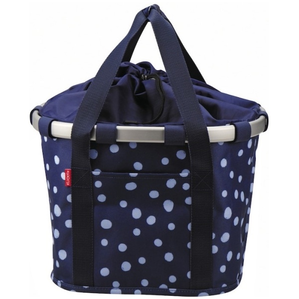 Reisenthel Bike Basket Navy Prikker