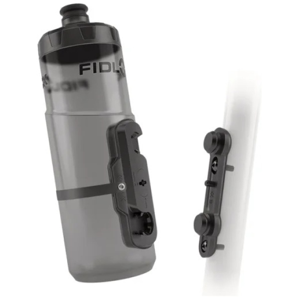 Fidlock Twist Flaskeholder inkl. Flaske - Sort