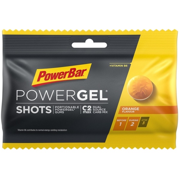 PowerBar PowerGel Shots Orange - 60g