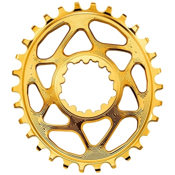 Absolute Black Oval SRAM DM - 32T - Guld