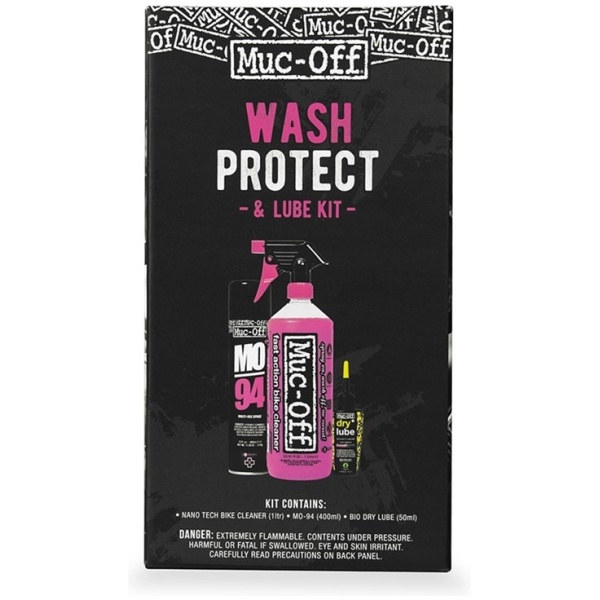 Muc-Off Wash, Protect & Lube Kit Dry