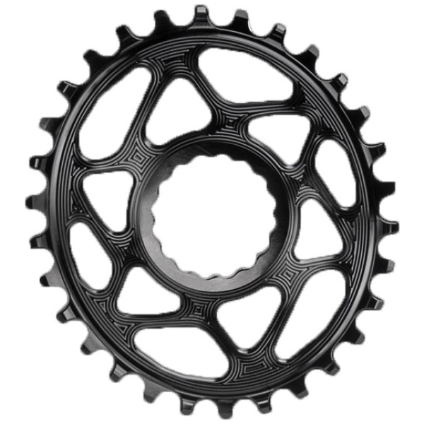 Absolute Black Oval Boost Race Face Cinch - 30T - Sort