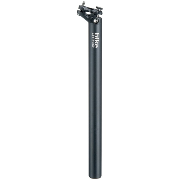 Bike Attitude Sadelpind 31.6x400mm 20mm Offset - Sort