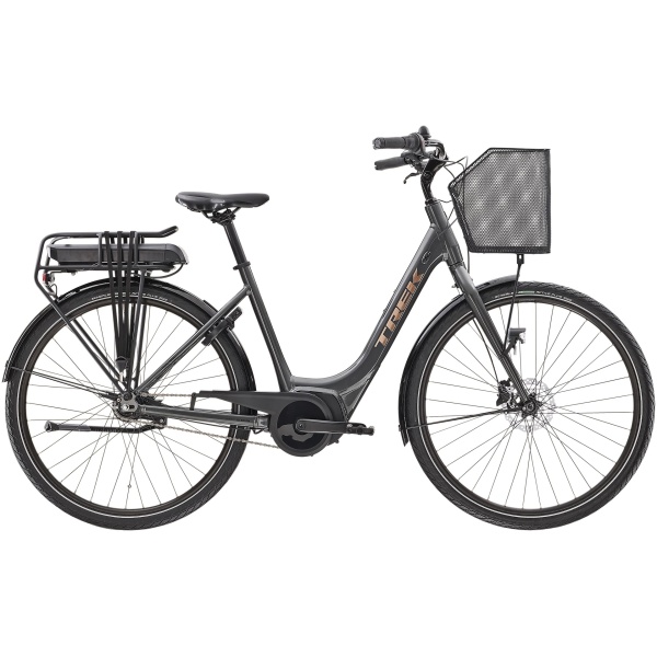 Trek District+ 1C Lowstep 500Wh - Large - Grå