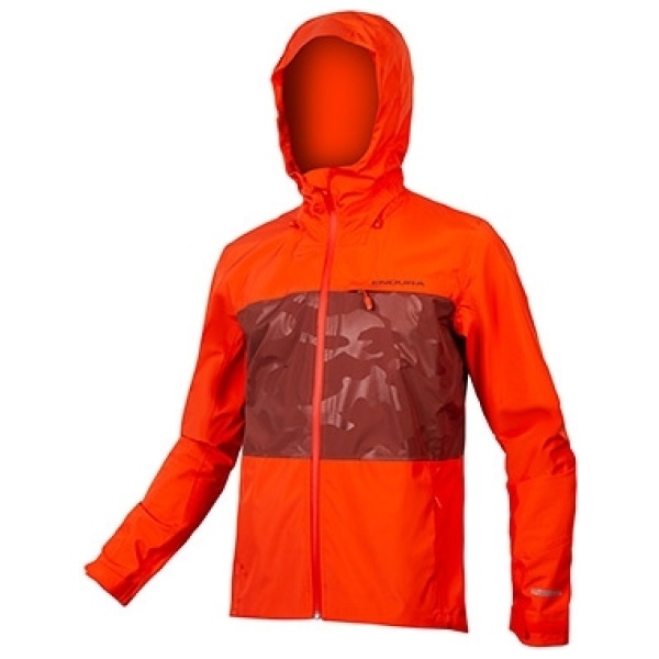 Endura Singletrack Waterproof Jkt II - Rød