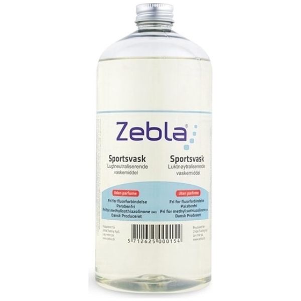 Zebla Sportsvask Parfumefri 1000ml