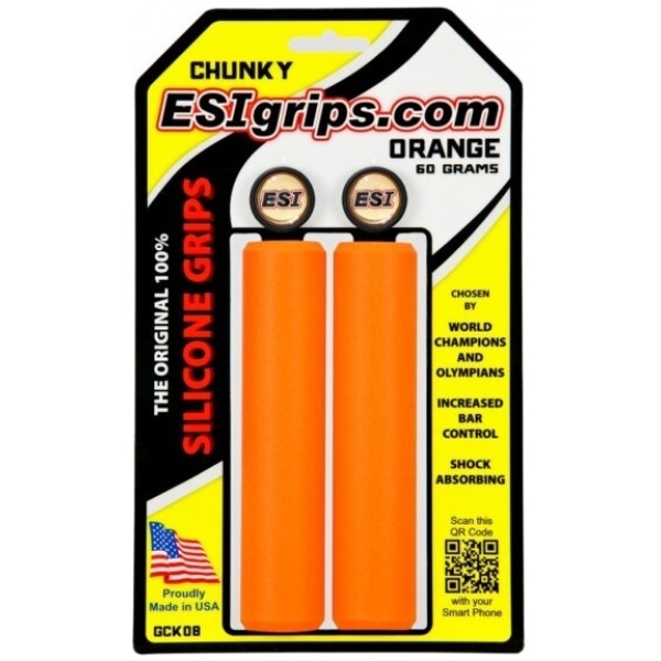 ESI Chunky Silicone Grip - Orange