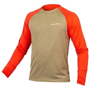 Endura SingleTrack LS Jersey - Orange