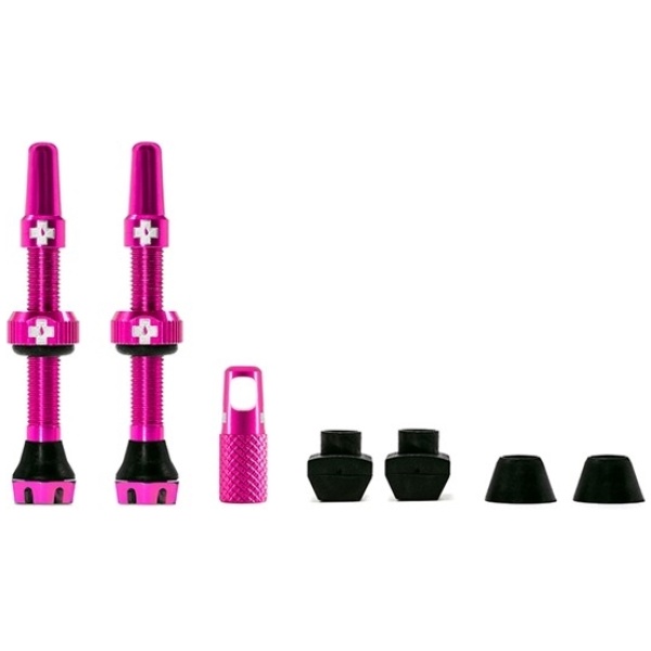 Muc-Off Tubeless Valve Kit V2 44mm - Pink