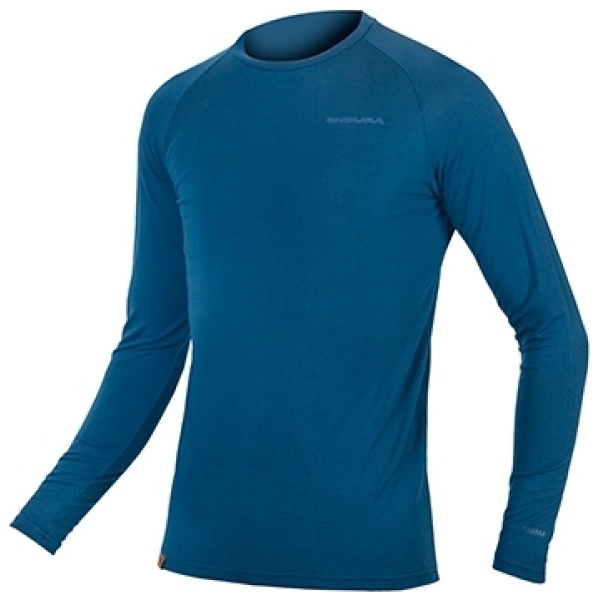 Endura BaaBaa Merino Blend LS Baselayer - Blå