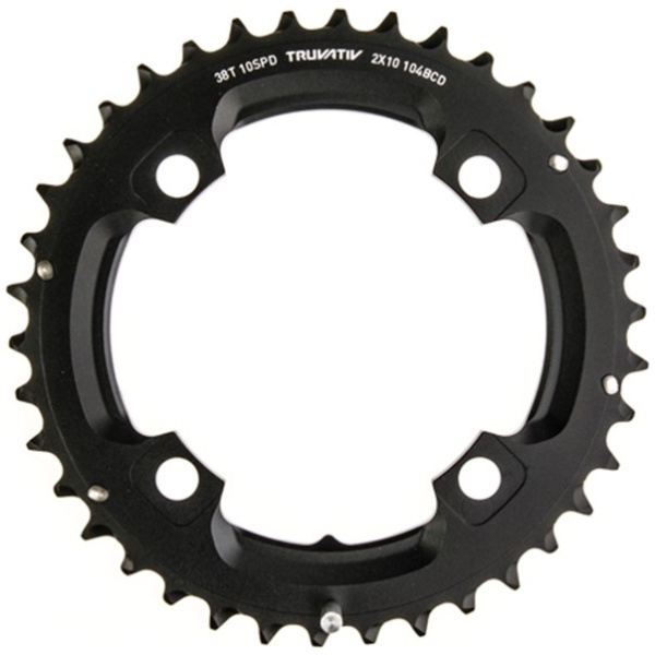 Sram MTB ø104Bcd (2x10)  - 38T - Sort