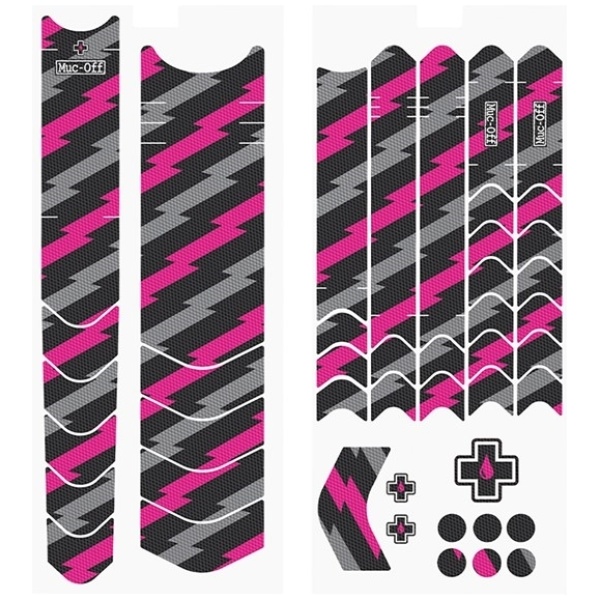 Muc-Off Frame Protector Kit E-MTB  - Pink