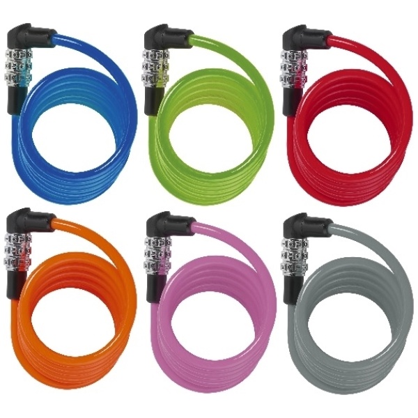 Abus 3506C Wirelås - Assorterede Farver