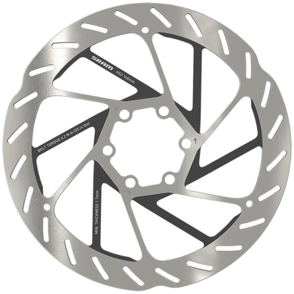 SRAM HS2 Rotor - 160mm - 6-huls