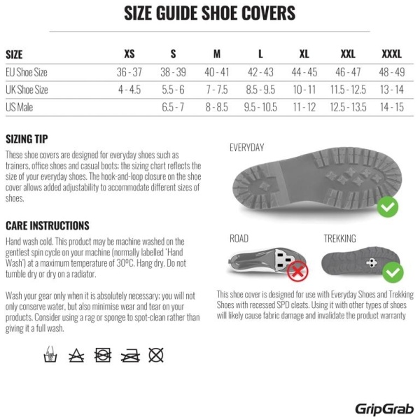 GripGrab Dryfoot Waterproof Everyday Shoe Cover 2 - Gul - Image 3