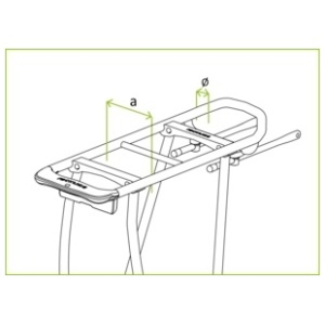 Racktime Clamp-It Spring Flap - Sort