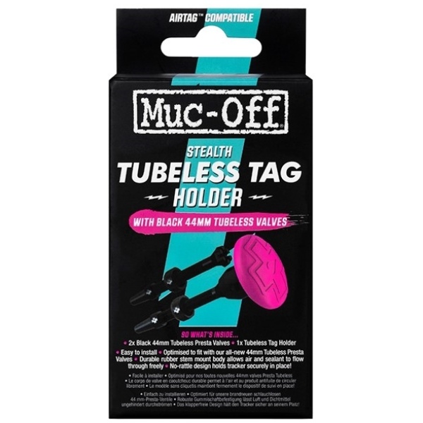 Muc-Off Tubeless Tag Holder M/ventiler - Sort - Image 2