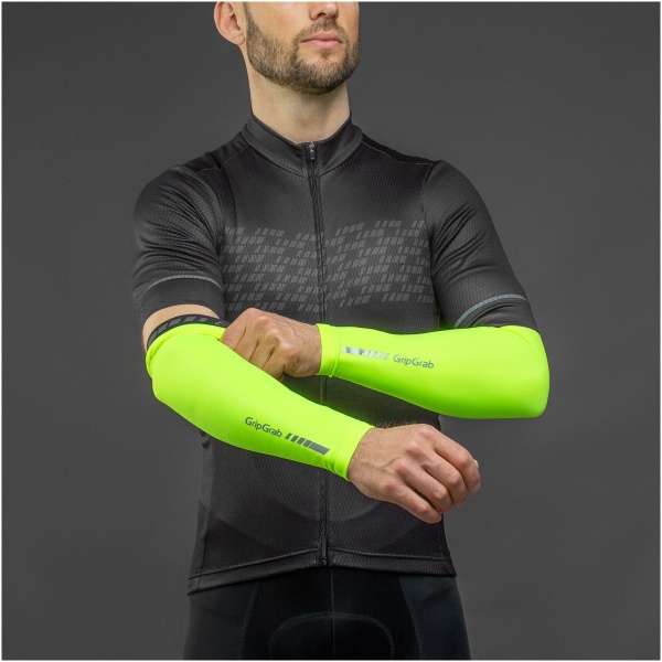 GripGrab Arm Warmers Classic Hi-Vis - Image 3