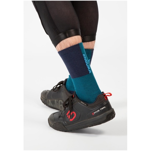 Endura BaaBaa Merino Winter Sock - Blå - Image 3