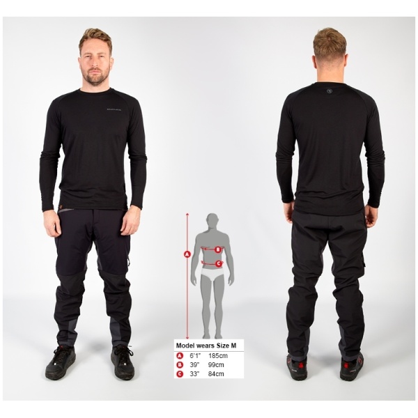 Endura BaaBaa Merino Blend LS Baselayer - Blå - Image 6