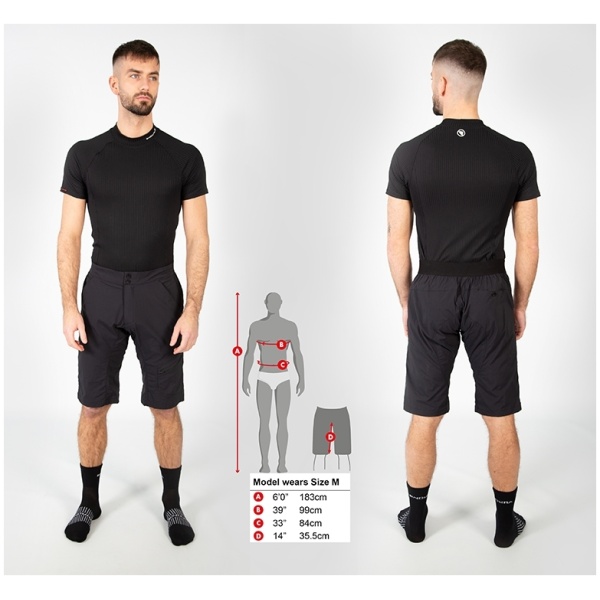 Endura Hummvee Lite Shorts m. Liner - Image 4