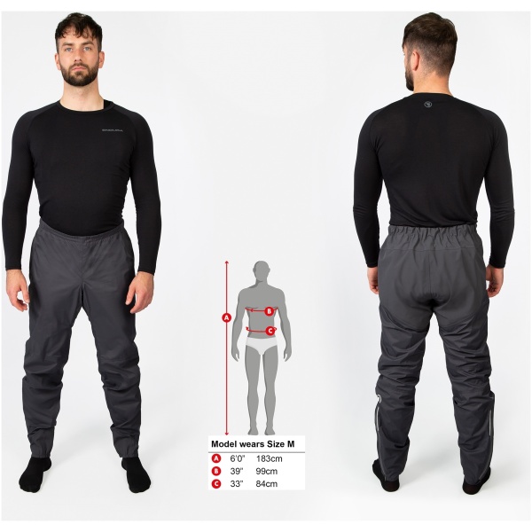 Endura GV500 Waterproof Trouser - Grå - Image 3