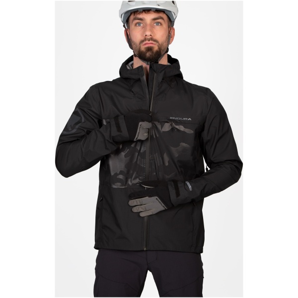 Endura Singletrack Waterproof Jkt II - Sort - Image 4