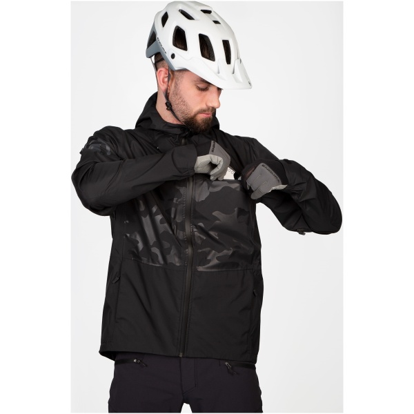 Endura Singletrack Waterproof Jkt II - Rød - Image 3