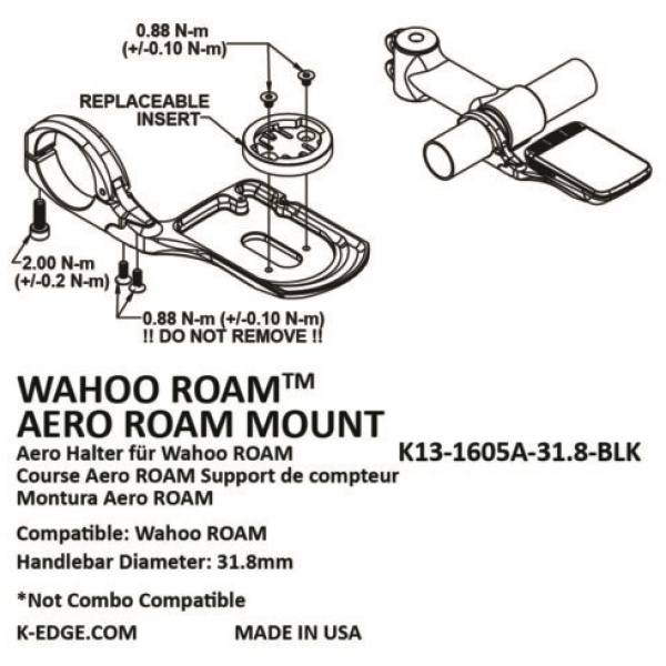 K-Edge Wahoo Roam Aero Mount - Image 4
