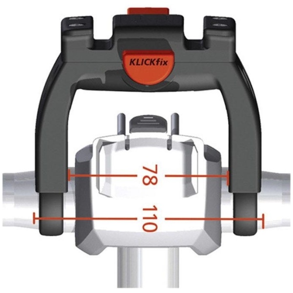 Klickfix Styradapter For E-bike Display M/Lås - Image 3
