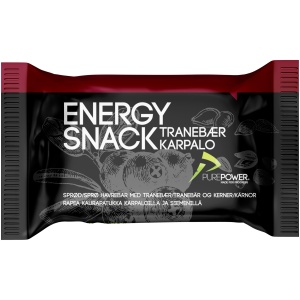 PurePower Energy Snack Tranebær & Kerner - 60g