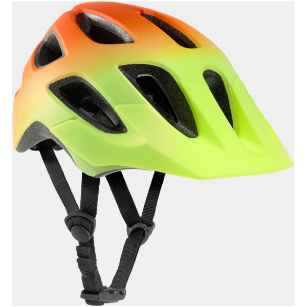Bontrager Tyro cykelhjelm til større børn - Orange/Gul