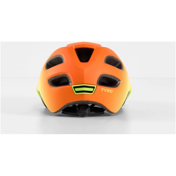 Bontrager Tyro cykelhjelm til større børn - Orange/Gul - Image 4