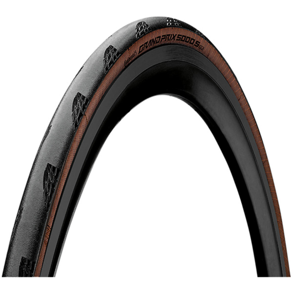 Continental Grand Prix 5000S Tubeless 700x28C - Brun