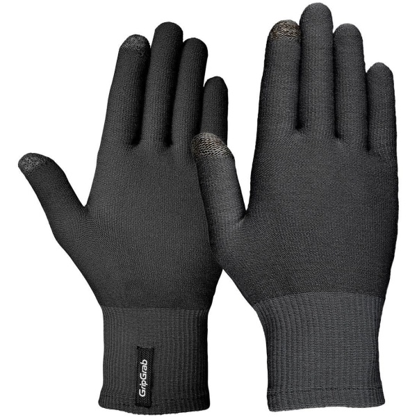 GripGrab Merino Liner Gloves - Sort