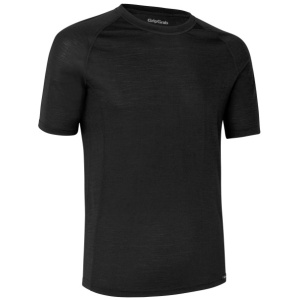 Merino Blend Thermo Kortærmet Base Layer - Sort